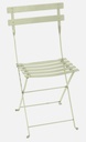 Chaise en métal BISTRO - couleur: TILLEUL - FERMOB