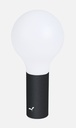 Lampe H.24 cm APLO &quot;Carbone&quot; - FERMOB Design: Tristan Lohner