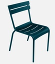 Chaise LUXEMBOURG couleur : Bleu acapulco - FERMOB