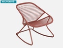 Rocking chair SIXTIES - Couleur : Ocre rouge - FERMOB
