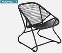 Fauteuil SIXTIES - Couleur : Réglisse FERMOB