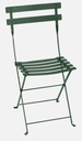 Chaise en métal BISTRO - couleur: Vert cèdre - FERMOB