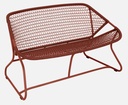 Banquette SIXTIES - Couleur : Ocre rouge - FERMOB
