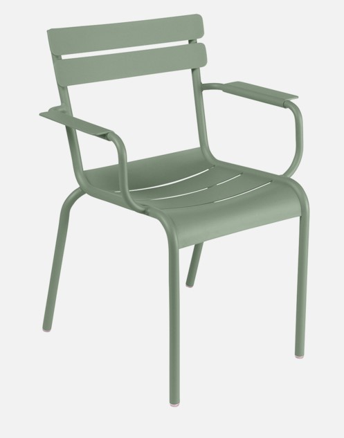 [FERMOB-410282] LUXEMBOURG Chaise FERMOB Bridge de FERMOB  (Cactus)