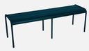 LUXEMBOURG Banc FERMOB en aluminium 3/4 places 