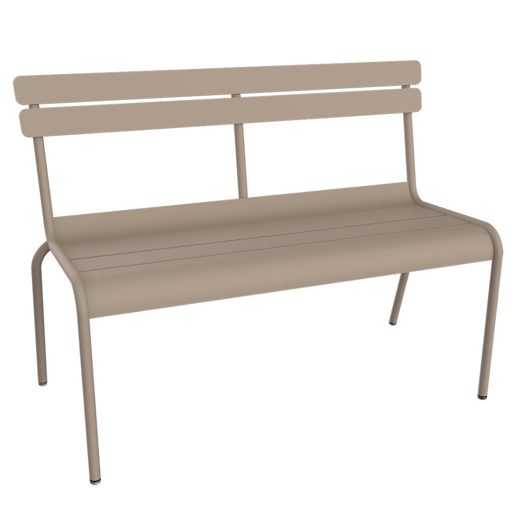 LUXEMBOURG Banc de jardin en aluminium à dossier de FERMOB