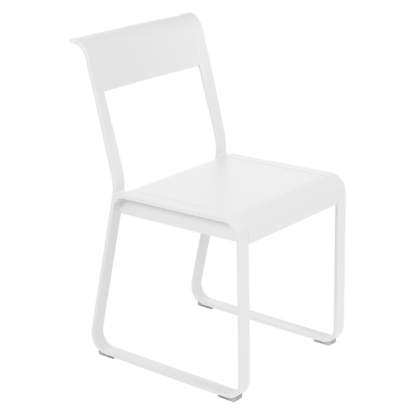 Chaise V2 en aluminium de la collection BELLEVIE - FERMOB, BELLEVIE, 8402, CHAISE, PESTO