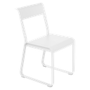 Chaise V2 en aluminium de la collection BELLEVIE - FERMOB, BELLEVIE, 8402, CHAISE, PESTO