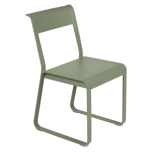 [FERMOB-840282] BELLEVIE Chaise V2 en aluminium de la collection - FERMOB (Cactus)