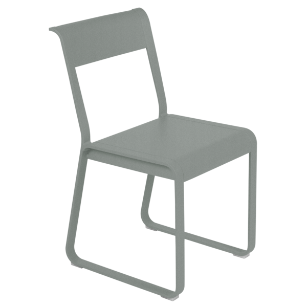 BELLEVIE Chaise V2 en aluminium de la collection - FERMOB