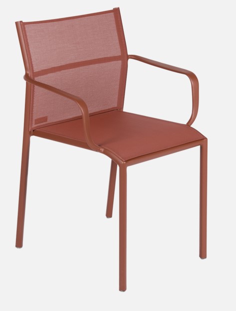 Chaise en aluminium CADIZ BRIDGE - FERMOB, FERMOB, CADIZ, 8702