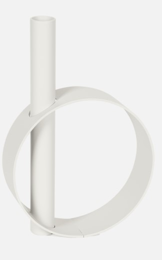 Soliflore IOS Fermob 3129 – Vase design en métal pour une fleur, intérieur et extérieur