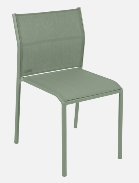 [FERMOB-870182] CADIZ Chaise en aluminium de FERMOB - 8701 (Cactus)