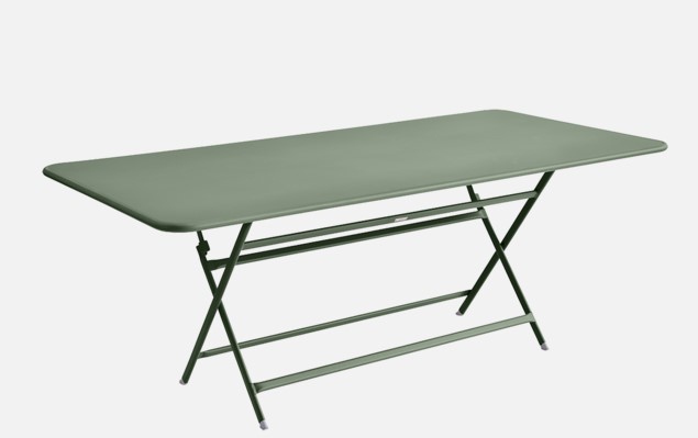 [FERMOB-593182] CARACTERE Table en acier pliante - 190 x 90 cm de FERMOB, TABLE, FERMOB,  5931 (Cactus)