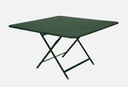 CARACTERE Table en acier pliante - 128 x 128 cm de FERMOB, TABLE 5930