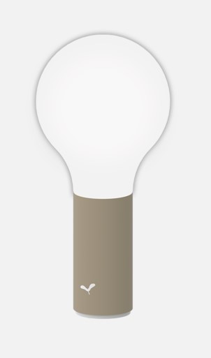Lampe H.24 cm APLO  - FERMOB Design: Tristan Lohner
