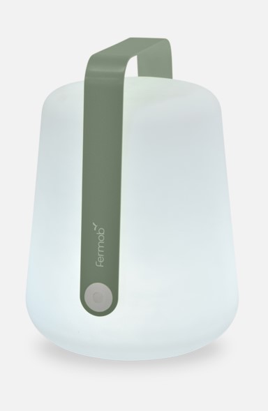 Lampe Fermob Balad H38cm 3622 – lampe LED rechargeable sans fil design Tristan Lohner pour intérieur et extérieur