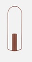 Vase rectangulaire ITAC Fermob H76 cm – Vase design en métal pour intérieur et extérieur