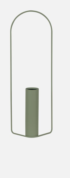 Vase rectangulaire ITAC Fermob H76 cm – Vase design en métal pour intérieur et extérieur