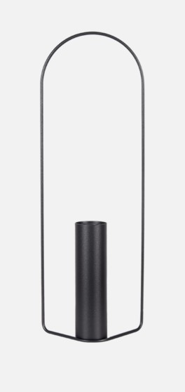 Vase rectangulaire ITAC Fermob H76 cm – Vase design en métal pour intérieur et extérieur