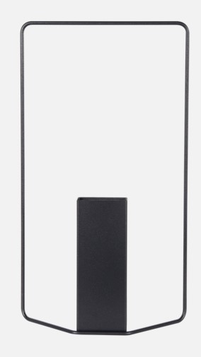 Vase rectangulaire ITAC Fermob H62 cm – Vase design en métal pour intérieur et extérieur