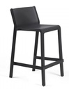 Tabouret TRILL Stoll mini en résine fibre de verre de Nardi - couleur anthracite, trill, TABOURET