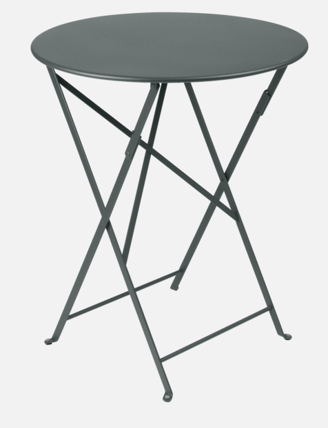 BISTRO table ronde pliante en métal - Diamètre 60 cm - Bistro de FERMOB, TABLE, RONDE, 0245