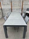 Ensemble de jardin - OPTIMUM extensible - TORINO avec 6 chaises - 4 SEASONS