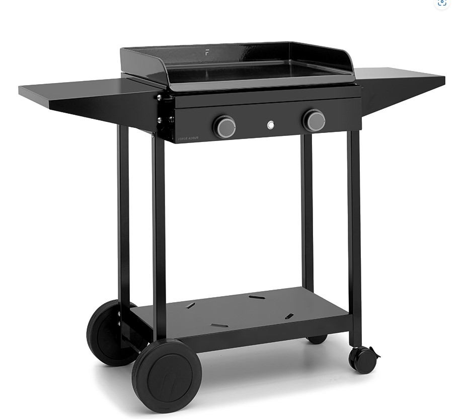 [FA - ORIGING60A CHOA60] Set Plancha Au Gaz Forge Adour Origin 60 avec Chariot – L’Expérience Extérieure Complète et Conviviale