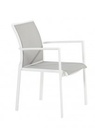 Chaise de jardin MELBOURNE BLANCHE - TASTE by 4 seasons outdoor, MELBOURNE, 91289