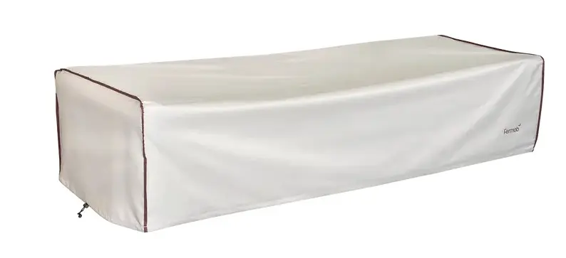 Housse de lit de soleil Bellevie Fermob 8479 | Protection extérieure imperméable pour bain de soleil