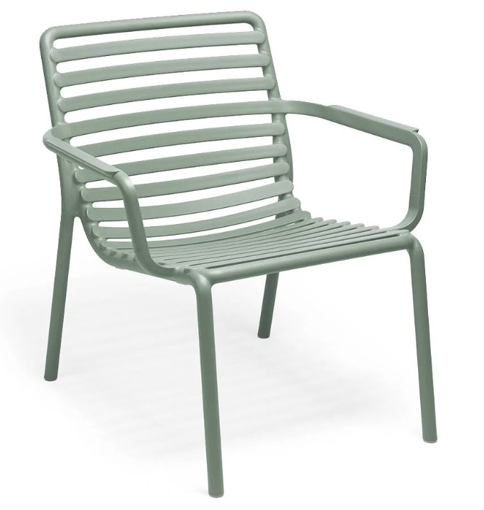 Fauteuil relax DOGA Menta – Résine fiberglass vert menthe – Nardi Outdoor