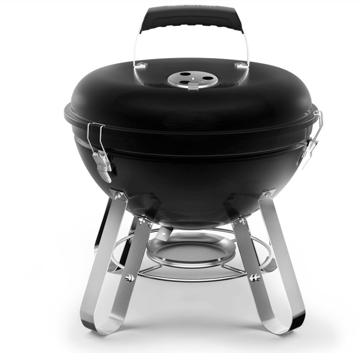 [NAPOLEON-NK14K-LEG-3] Barbecue au Charbon Napoleon NK14 – Grill Compact, Mobile & Saveurs Authentiques