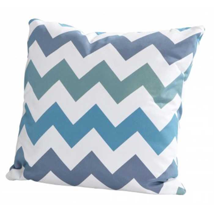 Coussin d’extérieur 4 Seasons Outdoor Zen Blue 50x50 cm – coussin de jardin confortable et résistant UV