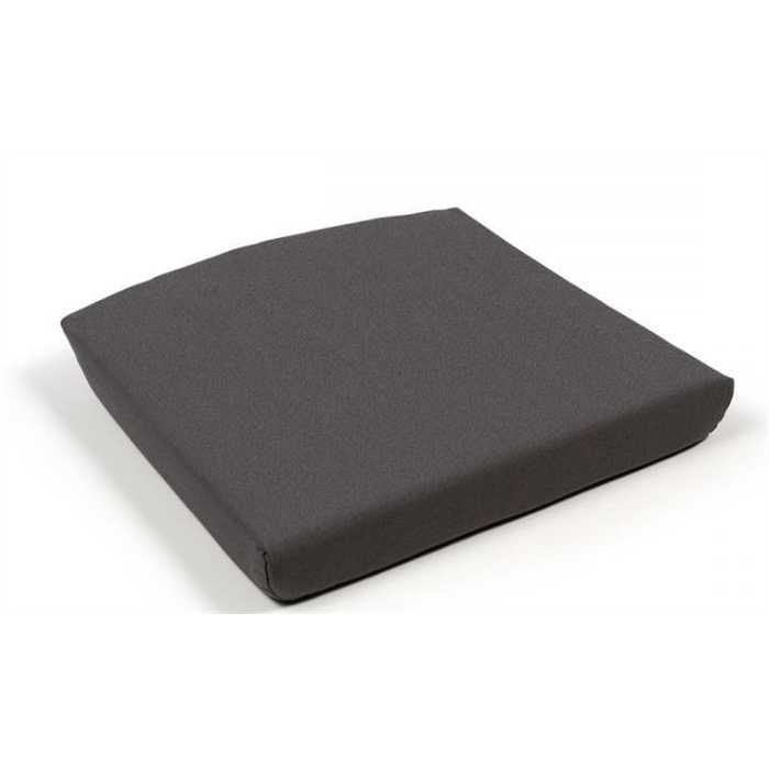Coussin Nardi Net Relax Gris Pierre 57x52,5x7,5 cm – coussin d’extérieur ergonomique pour fauteuil design