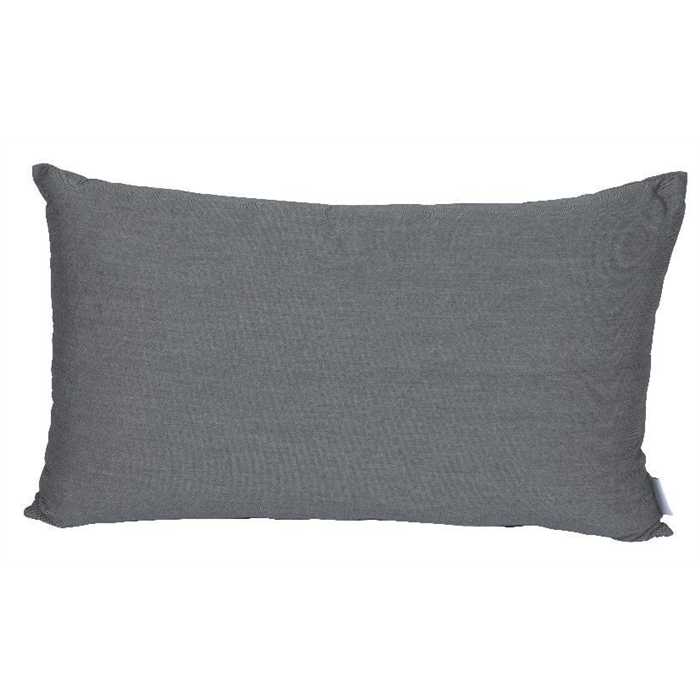 [STERN-404632] Coussin de dossier STERN Holly 75x46x30 cm Gris Fer – coussin extérieur ergonomique pour banc et transat de jardin
