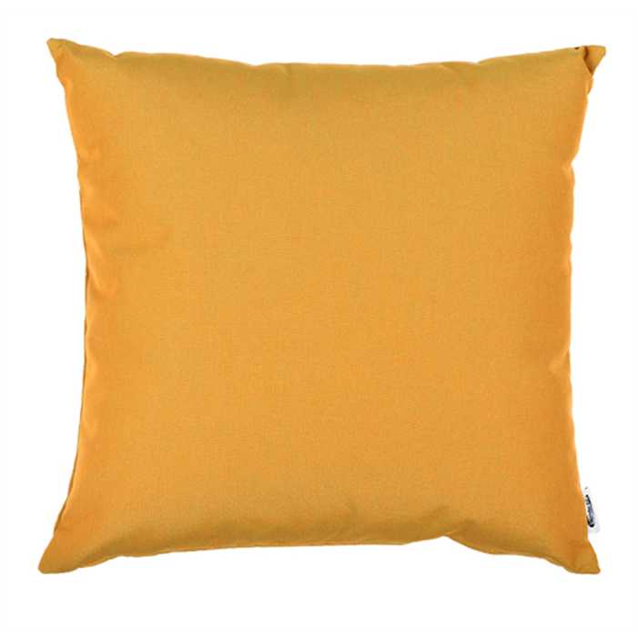 Coussin Nardi Passepartout Senape 48x50 cm – coussin d’extérieur jaune moutarde confortable pour chaise et fauteuil de jardin