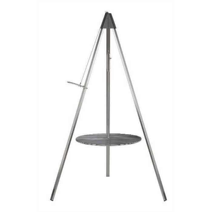 Barbecue Trépied Dancook 9500 – Grille Suspendue & Ambiance Feu de Camp Premium
