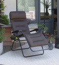 Fauteuil Lafuma Futura BeComfort Taupe LFM2038-7057 – relax zéro gravité matelassé pliant pour jardin et terrasse