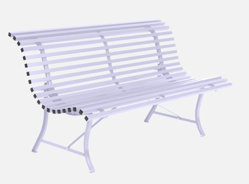 LOUISIANE Banc FERMOB 150cm - 1000