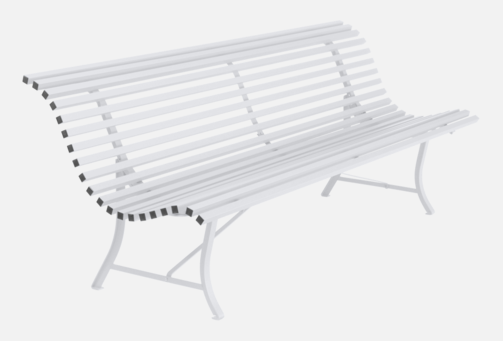 Banc FERMOB 200cm LOUISIANE, BANC, FERMOB, LOUISIANE, 1001, 1001XX