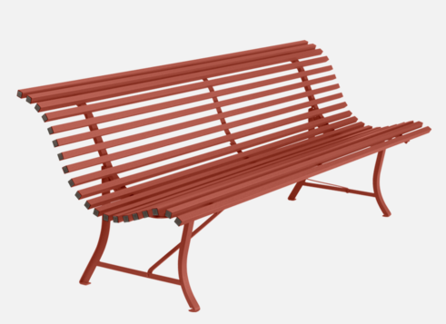 LOUISIANE Banc FERMOB 200cm -  1001