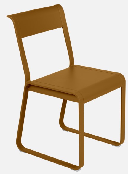 BELLEVIE Chaise V2 en aluminium de la collection - FERMOB