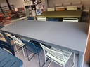 Ensemble de jardin en aluminium et acier - RIBAMBELLE - avec 8 chaises SUPRISING - FERMOB, 691248, RIBAMBELLE, STUDIE, SURPRISING, 522248, 122547, 122548