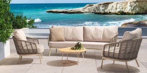 Salon de jardin PUGLIA Latte – Taste by 4 Seasons Outdoor