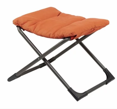 [FIAM-028S_ANAR] Repose-pieds Lafuma Next Air Comfort Orange – ottoman pliant AirComfort pour fauteuil relax