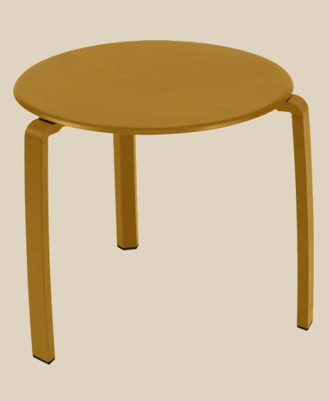 [FERMOB-8960D2] Table basse D. 48 cm ALIZE de Fermob, MUSCADE, ALIZE (Pain d'épices)