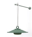 Lampe suspension sans fil avec abat-jour CHAP-O VERT couleur "Sage" de FATBOY