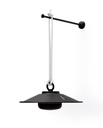 Lampe suspendue Fatboy Chap-O Anthracite 106408 – suspension LED sans fil rechargeable intérieur et extérieur