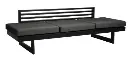 Bain de soleil - lounge Holly noir mat Stern moebel 